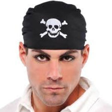 Load image into Gallery viewer, Pirate Skull Bandana - The Perfect Accessory For Your Pirate Costume!