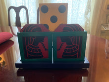 Load image into Gallery viewer, Split Die Box With Tray - Die Vanishes And Reappears At Will - A Classic of Magic That's Easy To Do!