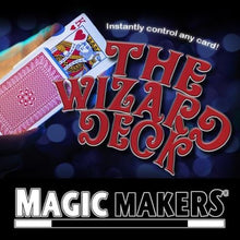 Load image into Gallery viewer, Stripper Bridge Magic Deck of Cards - Available In Red or Blue Card Backs - AKA Wizard Deck