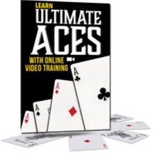Load image into Gallery viewer, Ultimate Aces - 7 High Impact Card Tricks That Are Easy To Learn - Includes Digital Download with Magician Ben Salinas