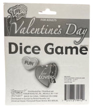 Load image into Gallery viewer, Valentines Day Dice Game - For Adults Only - Fun for Couples!