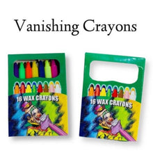 Load image into Gallery viewer, Vanishing Crayons - Disappearing Crayons - Great Magic for Children's Shows!