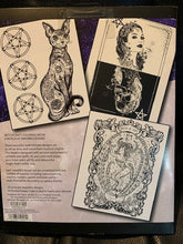 Load image into Gallery viewer, Witchcraft Coloring Book - 20 Different Pages, Perforated For Easy Removal!