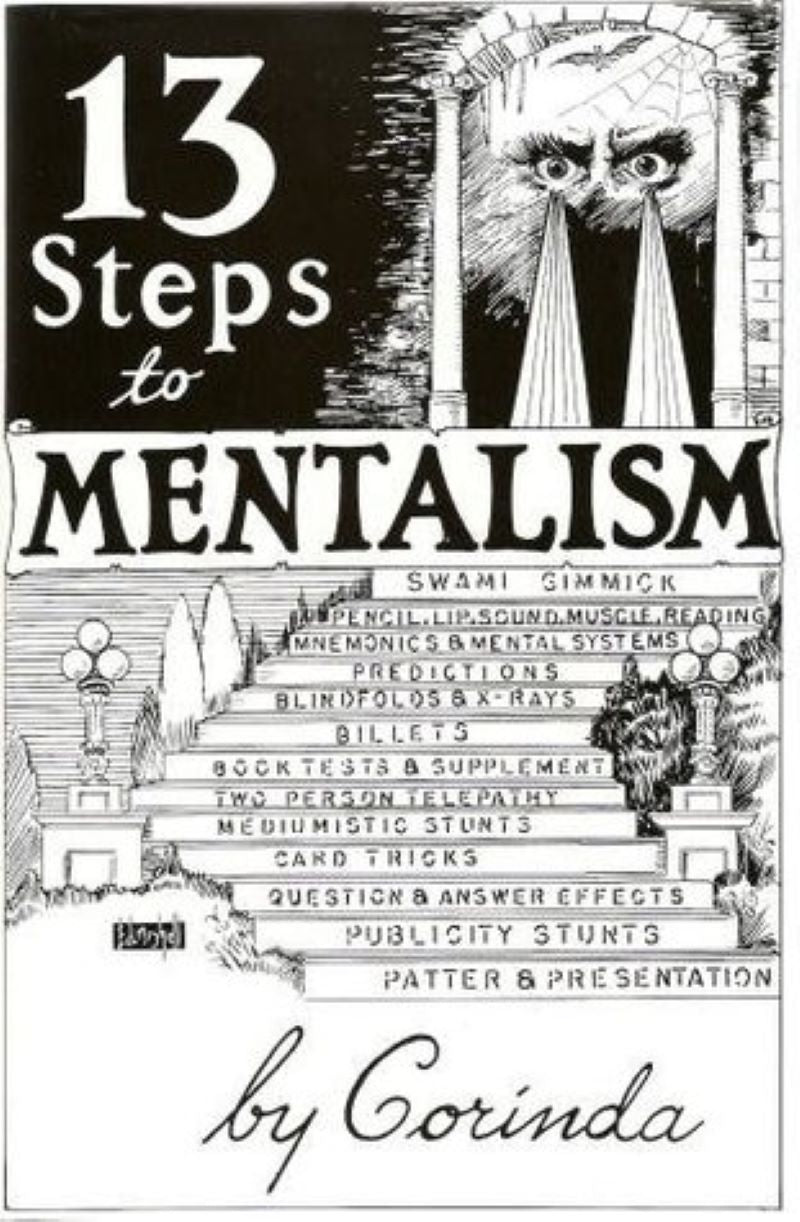 13 Steps to Mentalism - by Corinda - Hard Cover Book