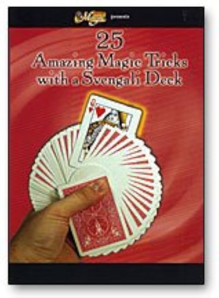 25 Amazing Magic Tricks With A Svengali Deck DVD! - Easy To Do Effects
