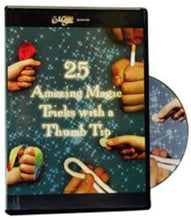 Load image into Gallery viewer, 25 Amazing Magic Tricks With a Thumb Tip DVD! - Easy To Do Effects
