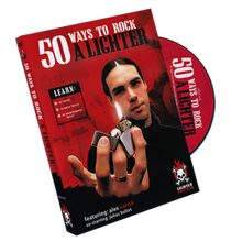 Load image into Gallery viewer, 50 Ways To Rock A Lighter DVD for Magicians - Magical Effects Using a Lighter!
