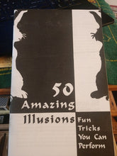 Load image into Gallery viewer, 50 Amazing Illusions:  Fun Tricks You Can Perform - paperback booklet
