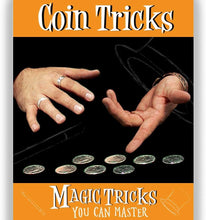 Load image into Gallery viewer, Amazing Easy to Learn Magic Tricks:  Coin Tricks You Can Master!  Digital Download Only - Use Regular Coins
