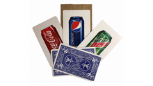Load image into Gallery viewer, Coke, Pepsi, Mountain Dew  - Triple Prediction by Ickle Pickle - Great Mental Magic!
