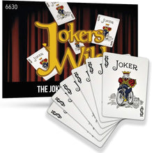 Load image into Gallery viewer, Jokers Wild in Bicycle Card Backs With Online Instruction - Easy to Do Card Packet Trick
