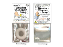 Load image into Gallery viewer, Peter&#39;s Weener Kleener Soap - Great Gag Gift - Stocking Stuffer!
