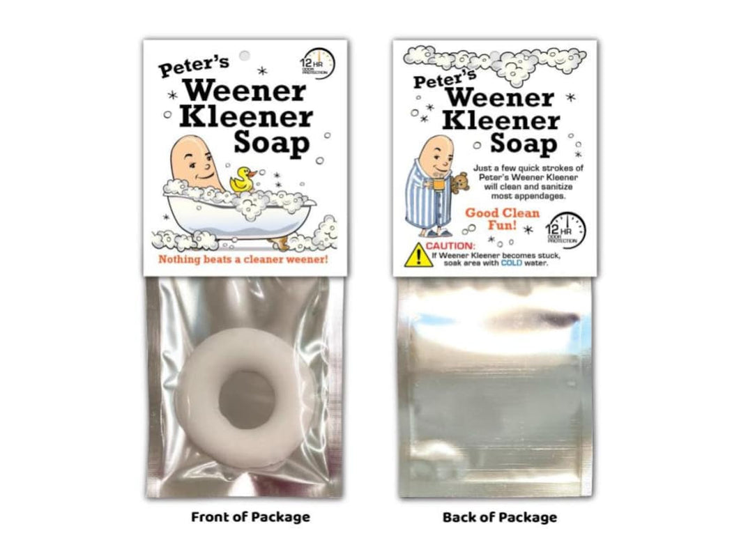 Peter's Weener Kleener Soap - Great Gag Gift - Stocking Stuffer!