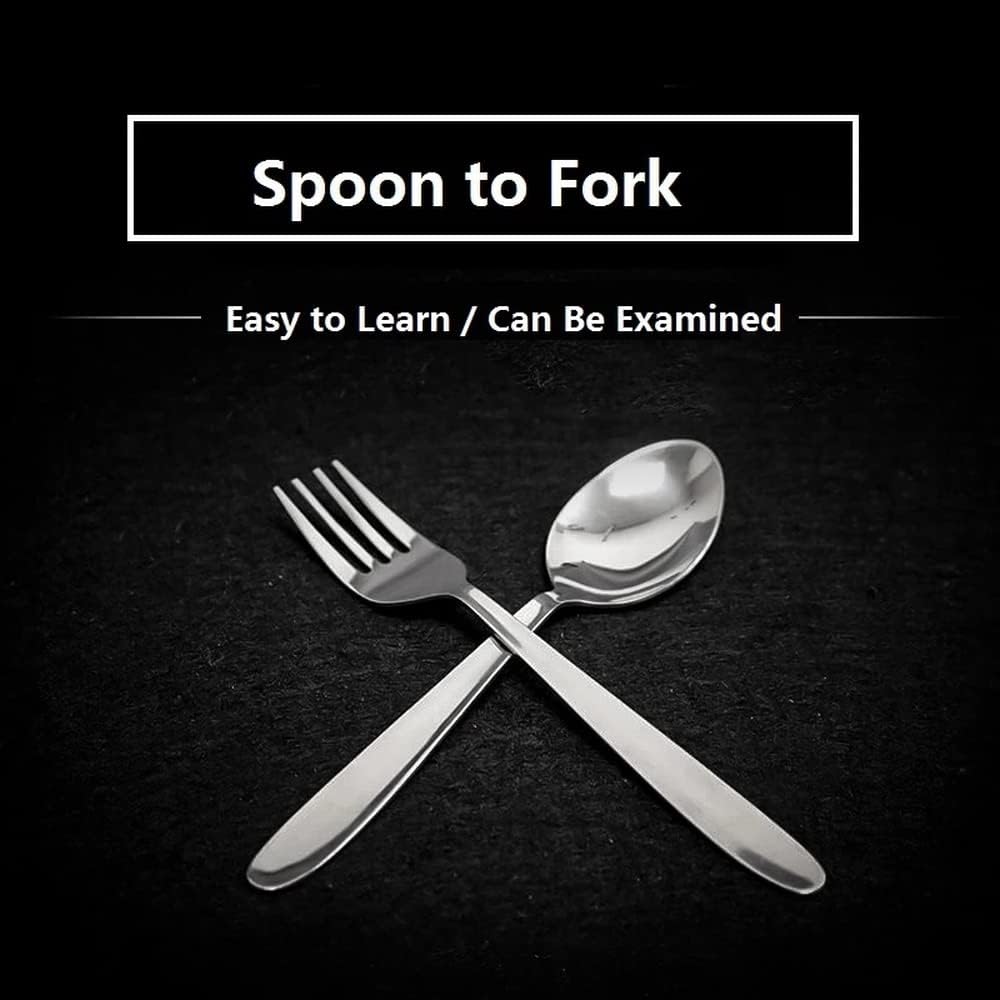 Spoon to Fork - Magic Trick - Easy to Do - Quick Transformation - Close-up