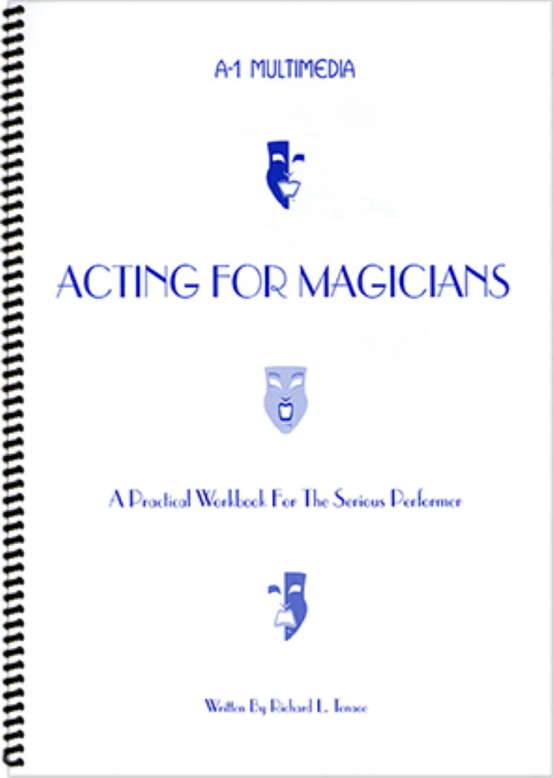 Acting for Magicians by Richard L. Tenace - paperback book