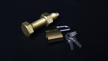 Load image into Gallery viewer, Advanced Bolt and Nut by Uday Jadugar - Wonderful Close-up Magic with Brass
