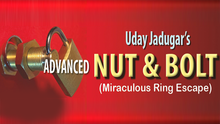 Load image into Gallery viewer, Advanced Bolt and Nut by Uday Jadugar - Wonderful Close-up Magic with Brass
