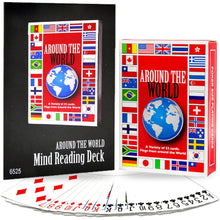 Load image into Gallery viewer, Around The World Mind Reading Deck - Poker Size - Mind Reading Deck
