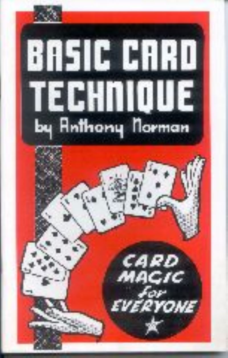 Basic Card Technique by Anthony Norman - paperback book