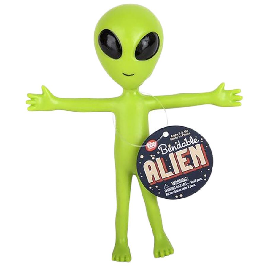 Aliens - Bendable - 4 Inch Poseable Green Alien Fun!