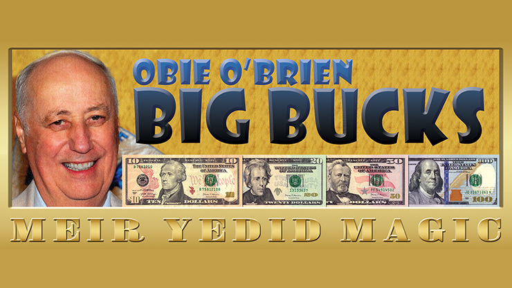 Big Bucks by Obie O'Brien - Four Oversized Tens Change Into Different Bills!