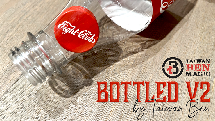 BOTTLED V.2 (Red, Coca-Cola) by Taiwan Ben - Soda Cap Penetrates a Bottle!