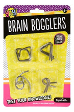Load image into Gallery viewer, Brain Bogglers - Test Your Knowledge! - Four Brain Puzzles for Your Amusement
