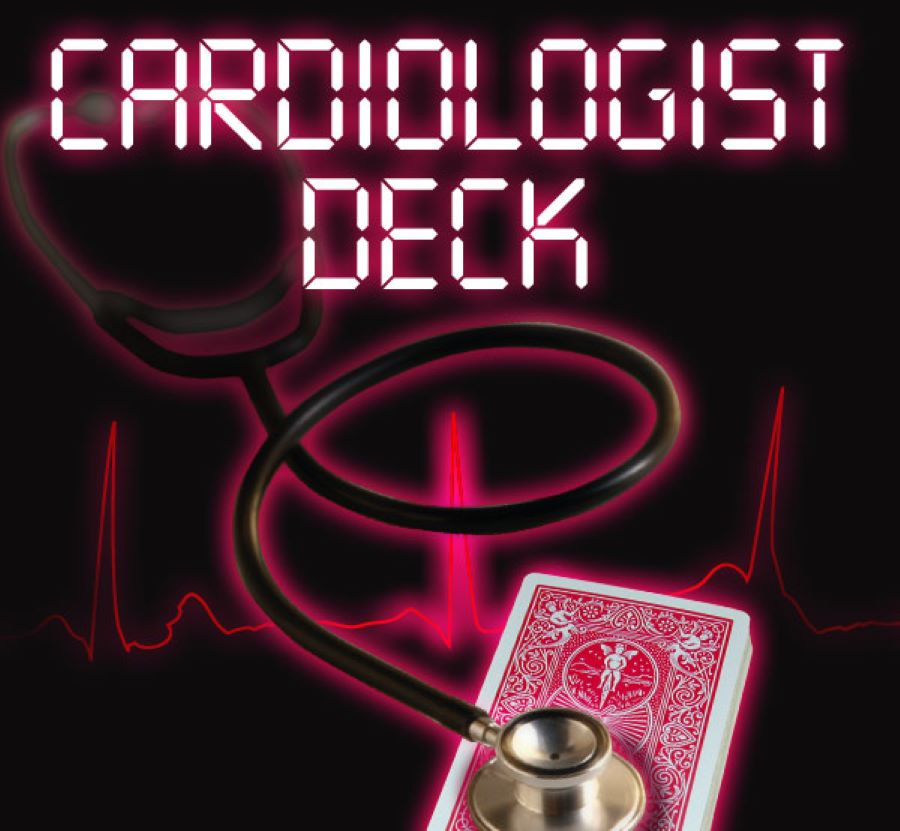 Tomas Medina's Cardiologist Deck with Instructional DVD (color may vary)