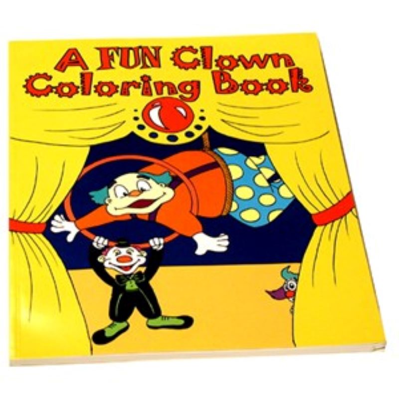 Clown Magic Coloring Book - Great Magic for Children's Shows!