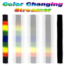 Load image into Gallery viewer, Color Changing Streamer - A Black Streamer Changes Colors - Great M.C. Bit!

