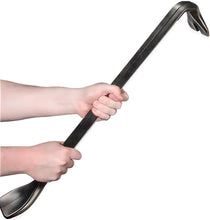 Load image into Gallery viewer, Rusty Crowbar - 17" (1 Count) - Black Realistic Costume Prop - Perfect for Cosplay and Halloween Accessories
