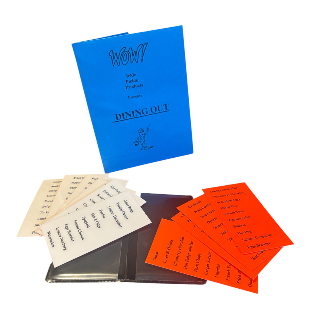Dining Out by Ickle Pickle Products - Great Pocket Mentalism Effect!