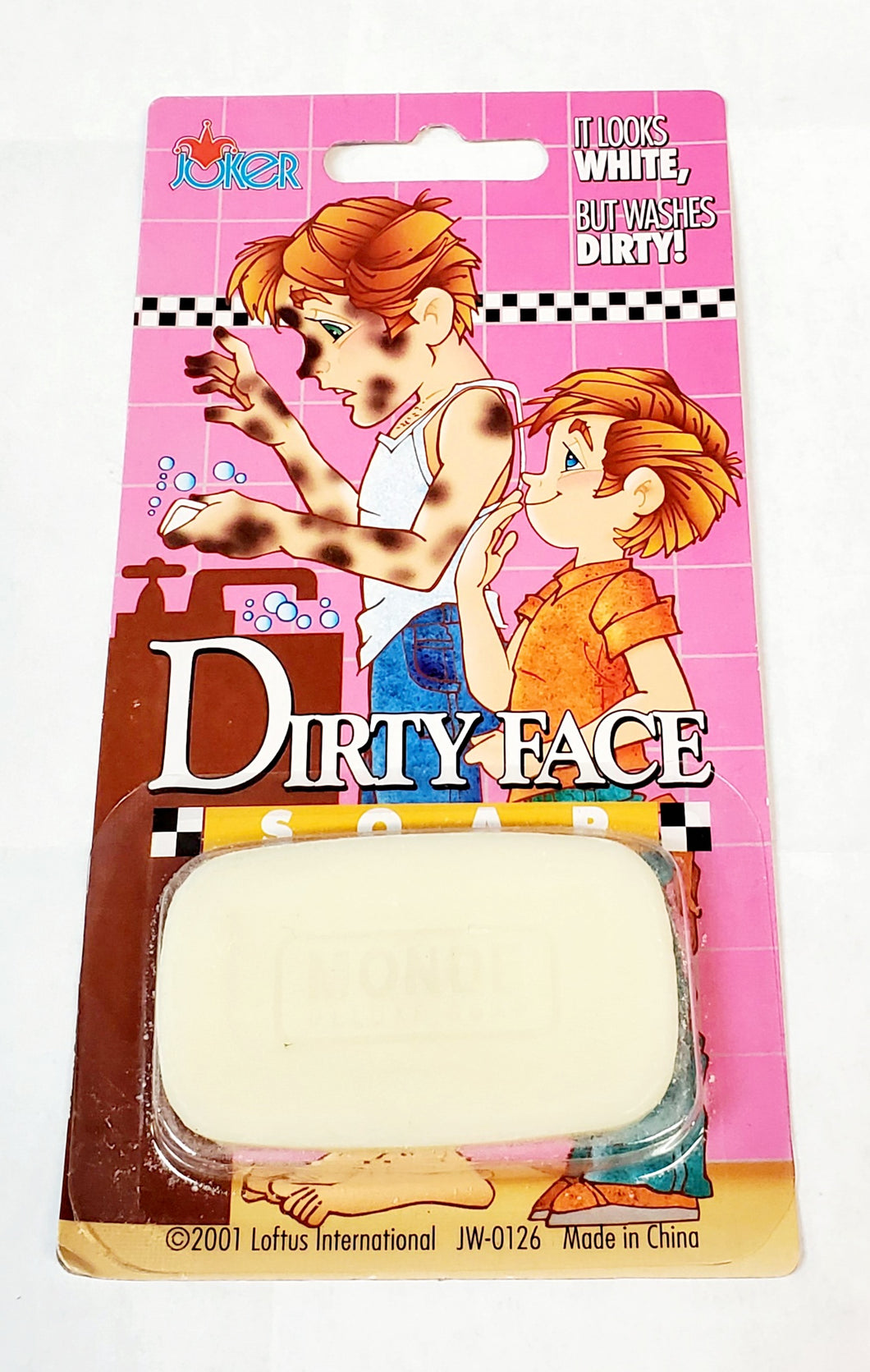 Dirty Face Soap - Jokes, Gags, Pranks - Dirty Face Bar of Soap!