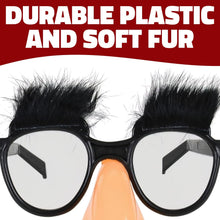 Load image into Gallery viewer, Fuzzy Puss - Beagle Puss - Groucho Style Glasses - (Packaging Varies) Get Your Disguise On In Style
