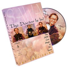 Load image into Gallery viewer, Doctor is In, The -  DVD - Volume 4 - The New Coin Magic of Dr. Sawa
