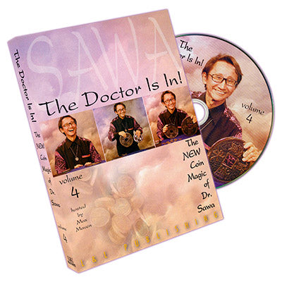 Doctor is In, The -  DVD - Volume 4 - The New Coin Magic of Dr. Sawa