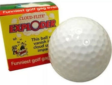 Load image into Gallery viewer, Exploding Golf Ball -Jokes,Gags,Pranks- Golf Ball Explodes When It Is Hit!
