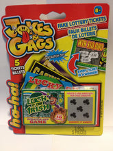 Load image into Gallery viewer, Fake Lottery Tickets - Jokes,Gags,Pranks - Fake Lotto Tickets - Scratch and Win!
