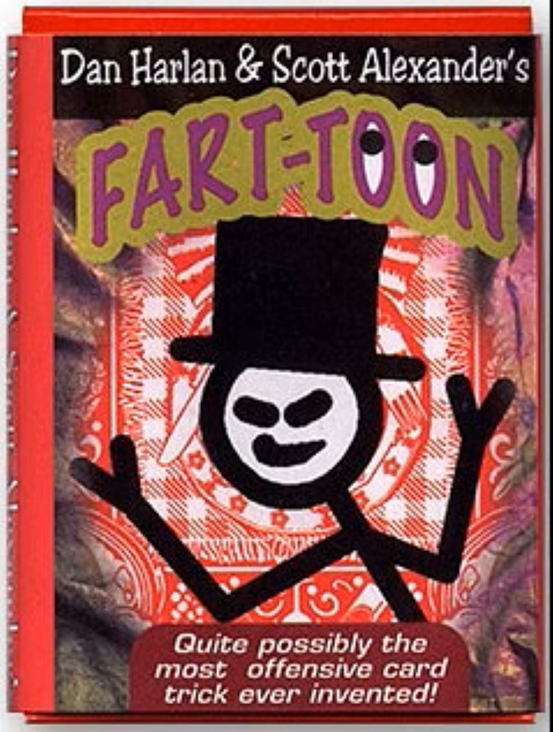 Fart-toon - by Dan Harlan - Selected Card is Revealed By a Cartoon Magician!