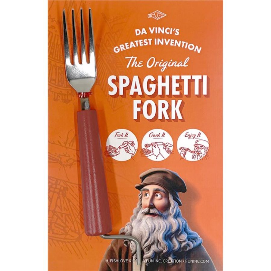 Spaghetti Fork - For The Connoisseur of Fine Pasta! - Great Novelty Item