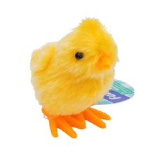 Load image into Gallery viewer, Farm Fresh Yellow Fuzzy Chick Wind Ups, Spring, Hopping
