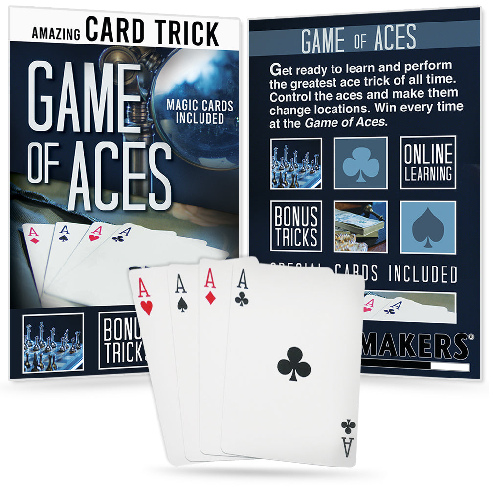 Game of Aces - MacDonald's Aces - Bicycle Card Packet Trick!