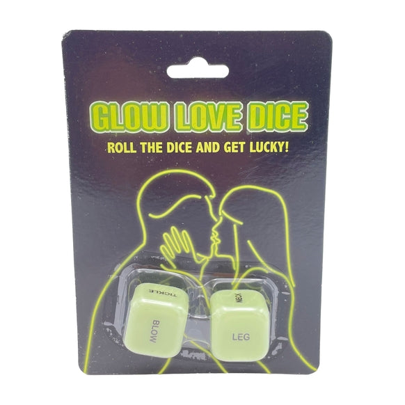 Glow Love Dice Game - For Adults Only - Fun for Couples!