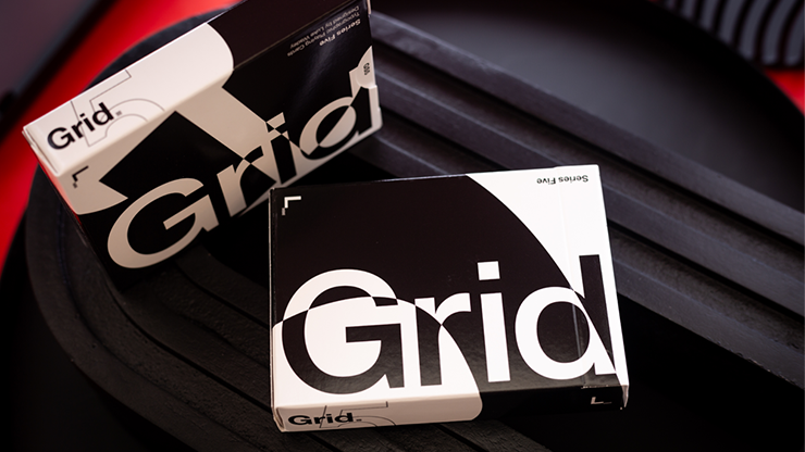 Grid Series Five - Typographic Playing Cards