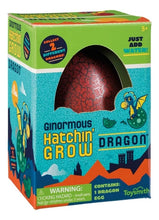 Load image into Gallery viewer, Ginormous Hatchin Grow Dragon (Colors Vary) - Egg Hatches Into a Dragon!
