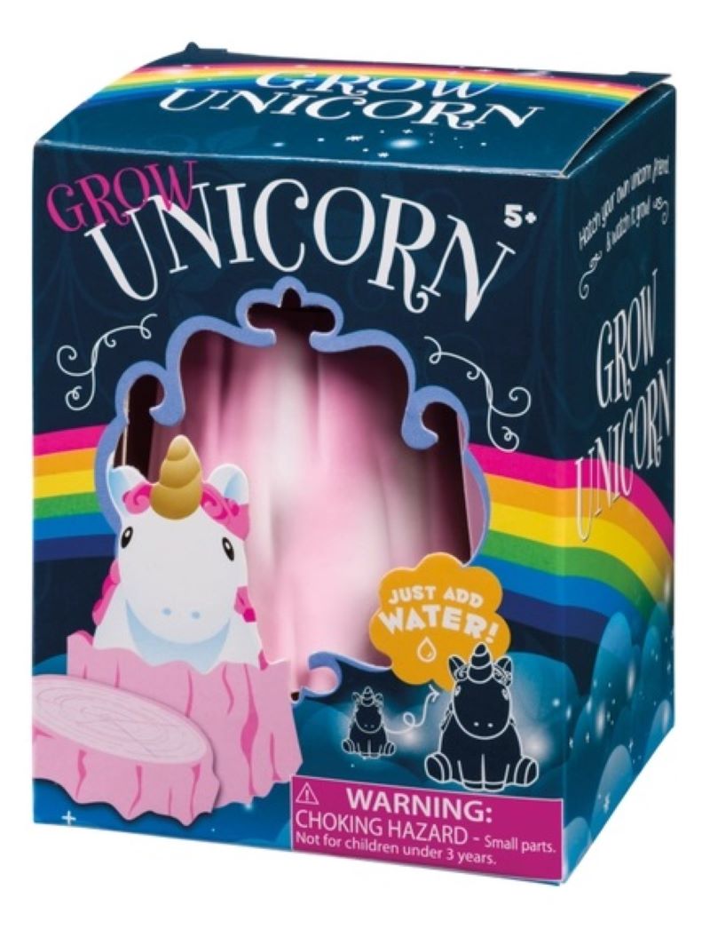 Grow Unicorn - Add Water and Watch Your Very Own Unicorn Hatch and Grow!