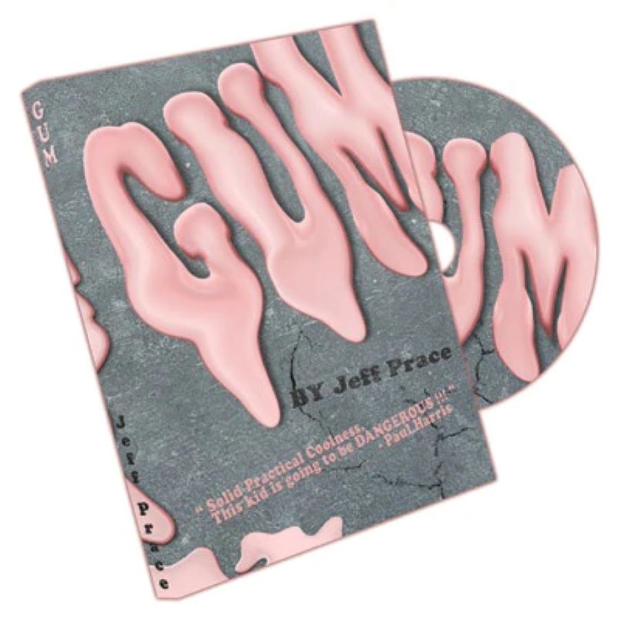 Gum by Jeff Prace - DVD -  Four Amazing Effects with Gum!