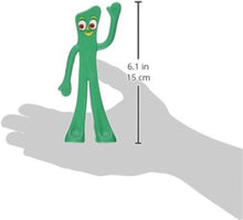 Load image into Gallery viewer, Gumby - Bendable - Poseable Member of the Gumby Family - Green 6 Inch Wonder Classic Toy
