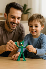 Load image into Gallery viewer, Gumby - Bendable - Poseable Member of the Gumby Family - Green 6 Inch Wonder Classic Toy

