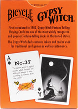 Load image into Gallery viewer, Bicycle Gypsy Witch Fortune Telling 52 Playing Card Deck, Play Card Games, Tarot Reading and Magic
